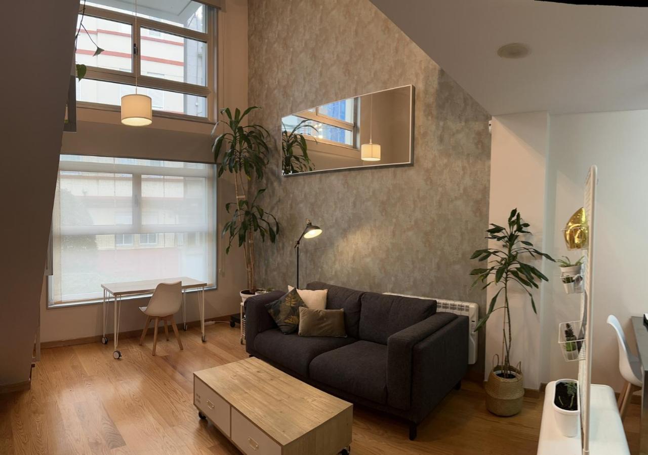 Loft Hygge Urbano Coruna Con Servicio De Parking A Coruña Buitenkant foto